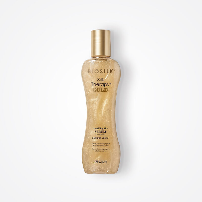 BioSilk Silk Therapy Gold Sparkling Silk Serum - 5.64 Ounces, , large image number null